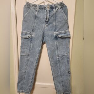 PacSun Light Blue Cargo Jeans